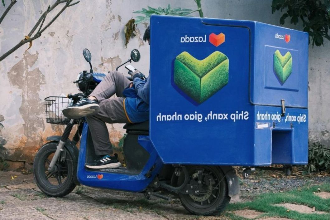Lieferwagen Süden